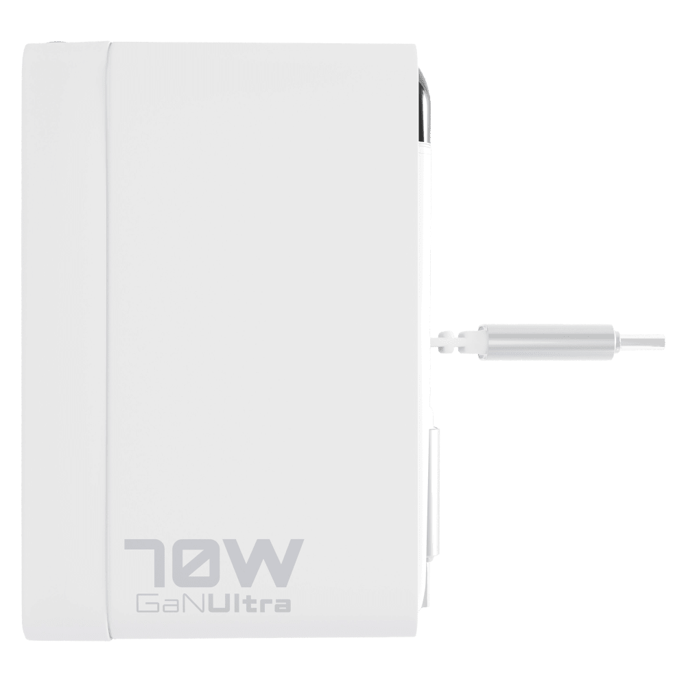 Wholesale cell phone accessory ReelCharge - 70W USB A and USB C Wall Charger with Retractable