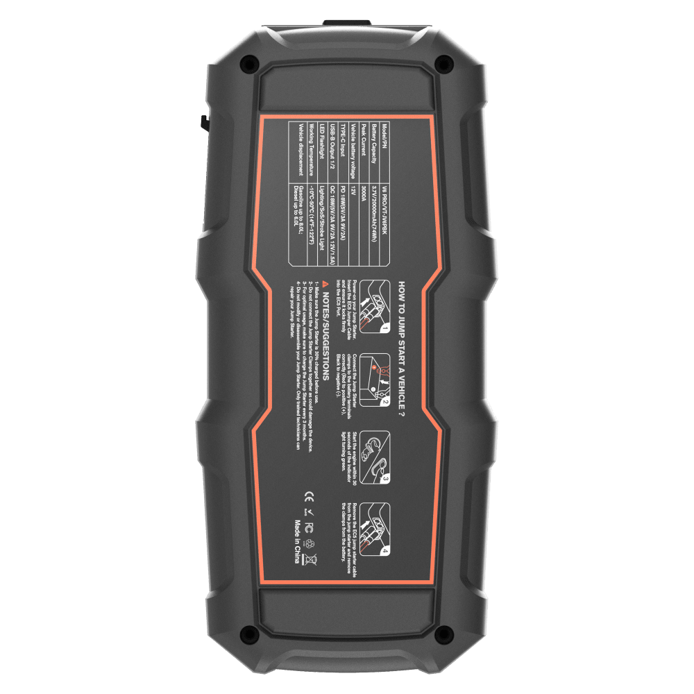 Wholesale cell phone accessory Veratek - 1,000A (Peak) Lithium Ion Vehicle Jump Starter includes