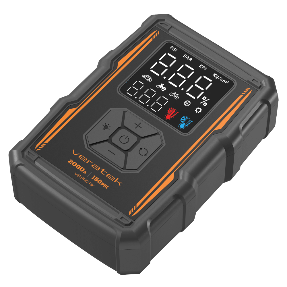 Wholesale cell phone accessory Veratek - V8 Pro Air Vehicle Jump Starter and Air Compressor