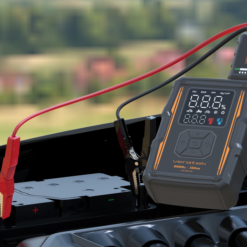 Wholesale cell phone accessory Veratek - V8 Pro Air Vehicle Jump Starter and Air Compressor