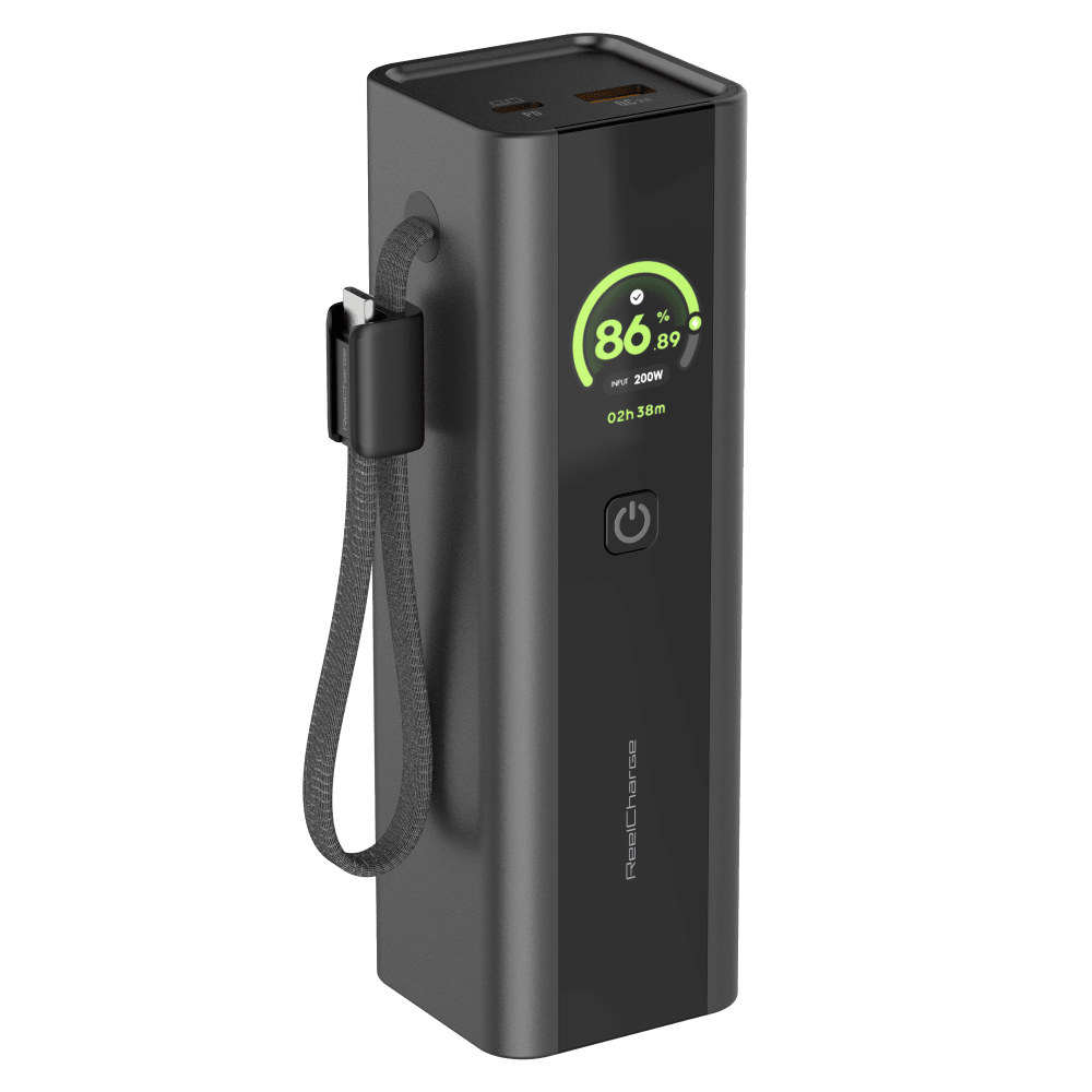 Wholesale cell phone accessory ReelCharge - 200W USB A and USB C Power Bank with Integrated