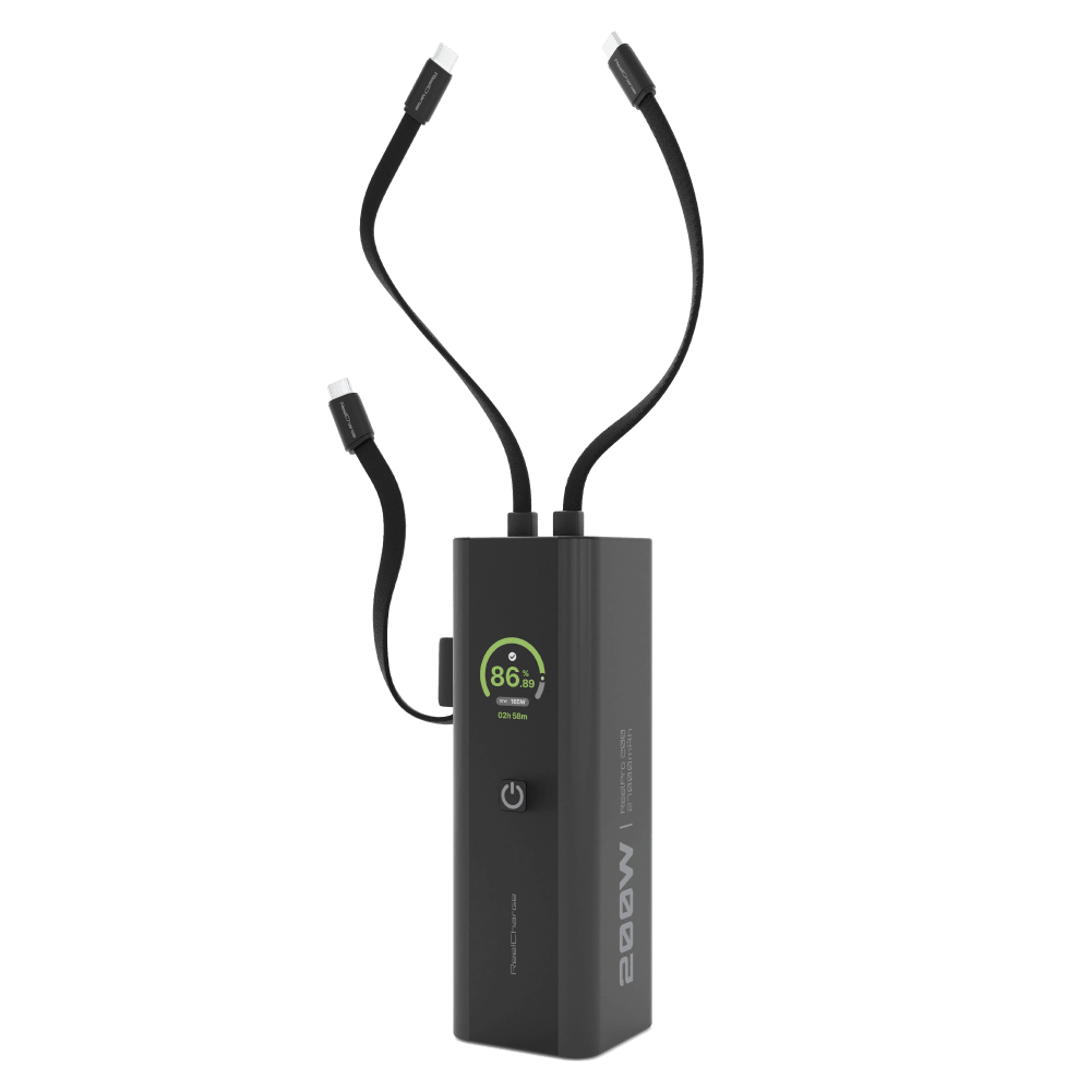 Wholesale cell phone accessory ReelCharge - 200W USB A and USB C Power Bank with Integrated