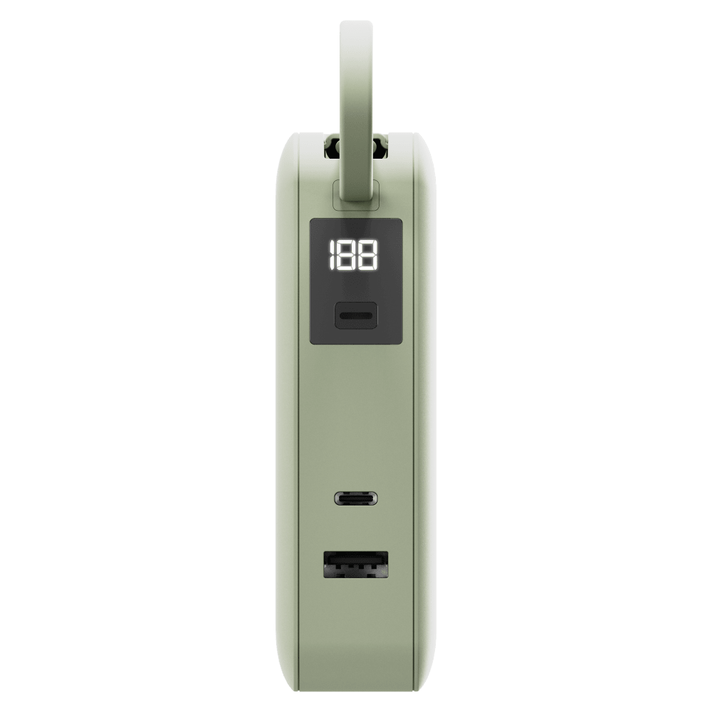 Wholesale cell phone accessory ReelCharge - 65W USB A and USB C Power Bank with Integrated