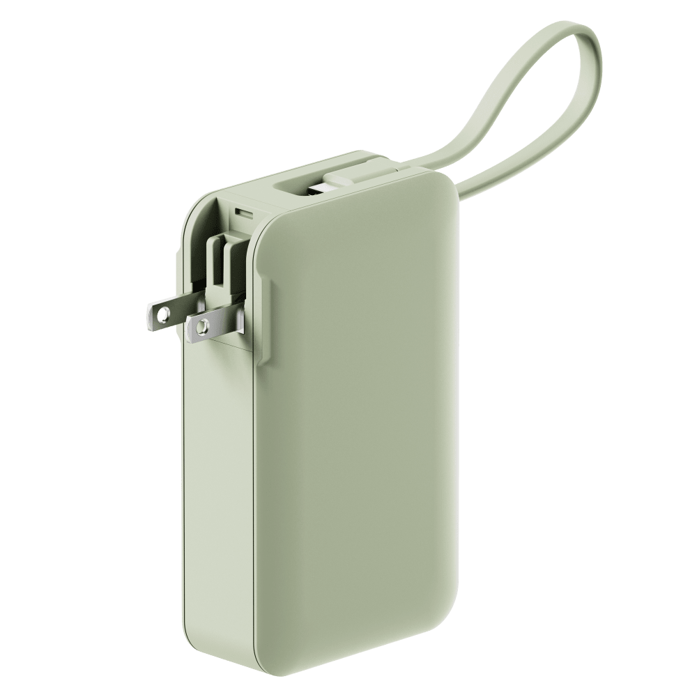 Wholesale cell phone accessory ReelCharge - 65W USB A and USB C Power Bank with Integrated