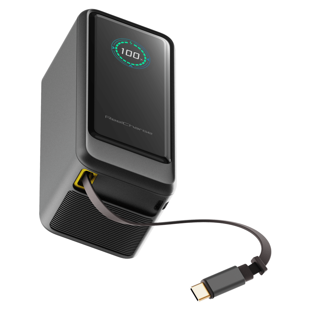 Wholesale cell phone accessory ReelCharge - 67W USB A and USB C Power Bank with USB C Output