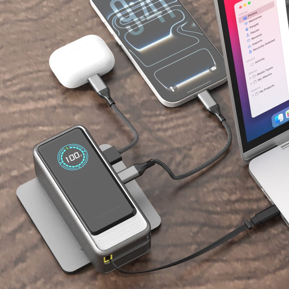 Wholesale cell phone accessory ReelCharge - 67W USB A and USB C Power Bank with USB C Output
