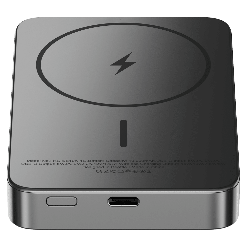 Wholesale cell phone accessory ReelCharge - Semi-Solid State Power Bank with a LED Display