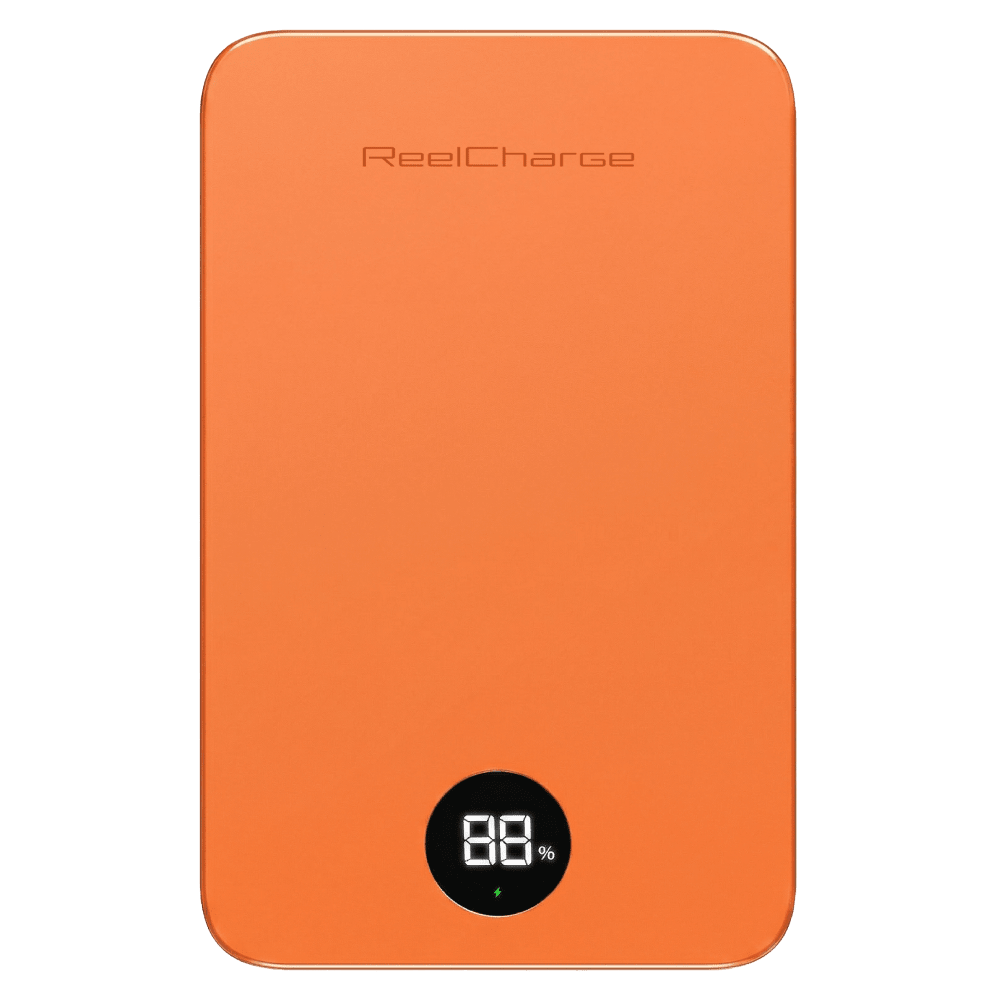Wholesale cell phone accessory ReelCharge - Semi-Solid State Power Bank with a LED Display