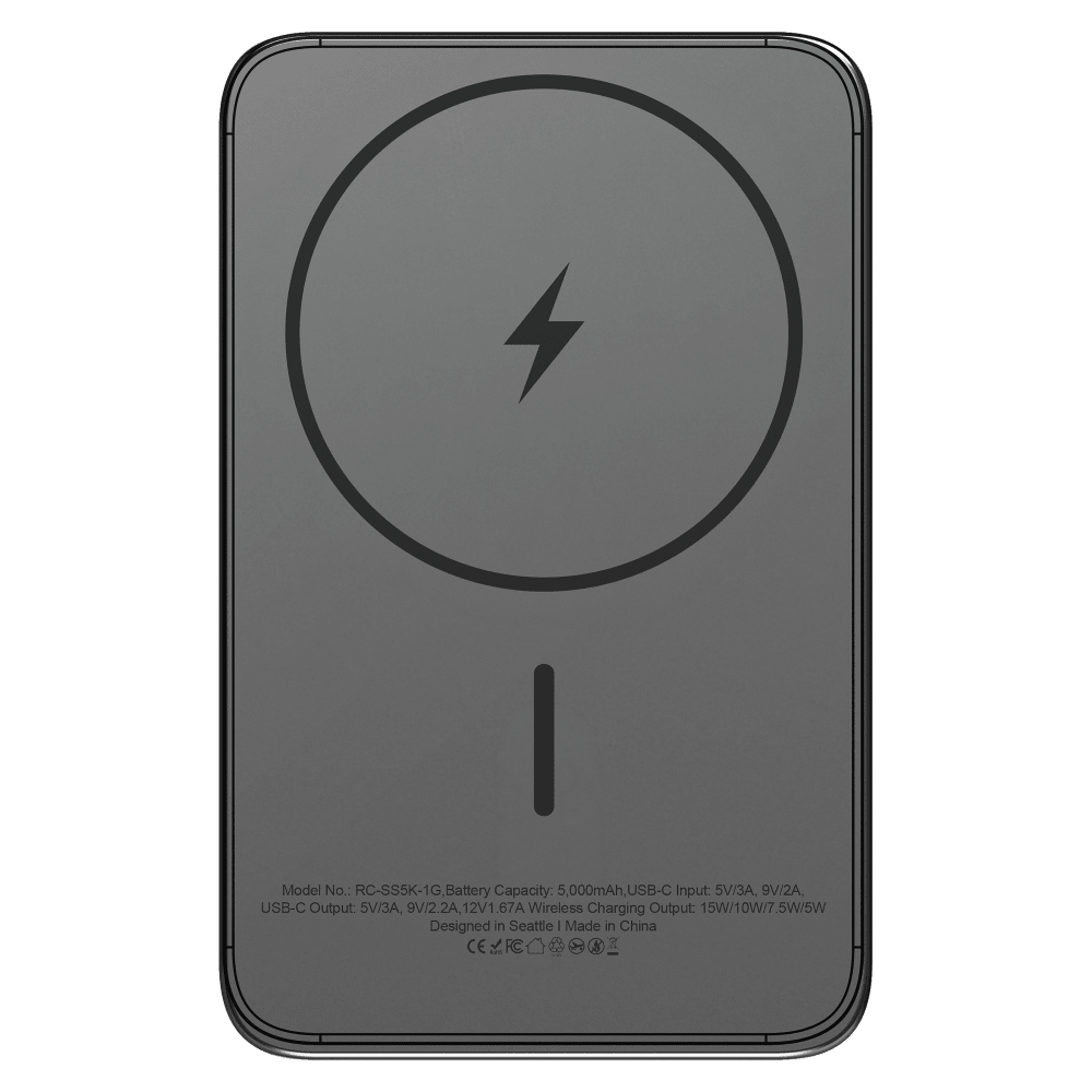 Wholesale cell phone accessory ReelCharge - Semi-Solid State Power Bank with a LED Display