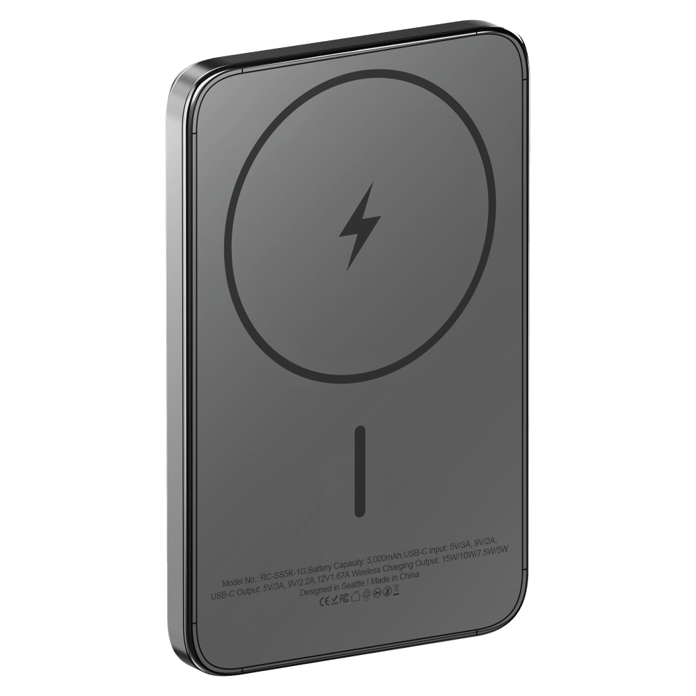 Wholesale cell phone accessory ReelCharge - Semi-Solid State Power Bank with a LED Display