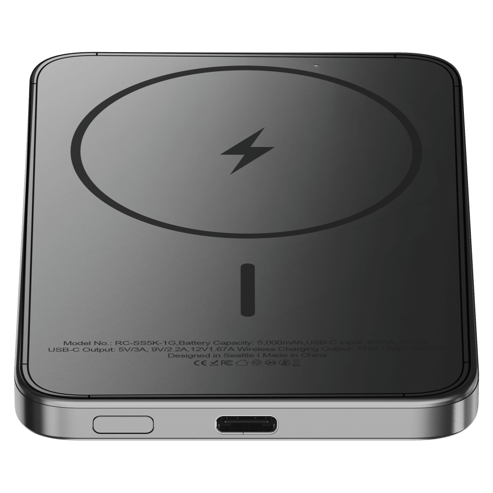 Wholesale cell phone accessory ReelCharge - Semi-Solid State Power Bank with a LED Display