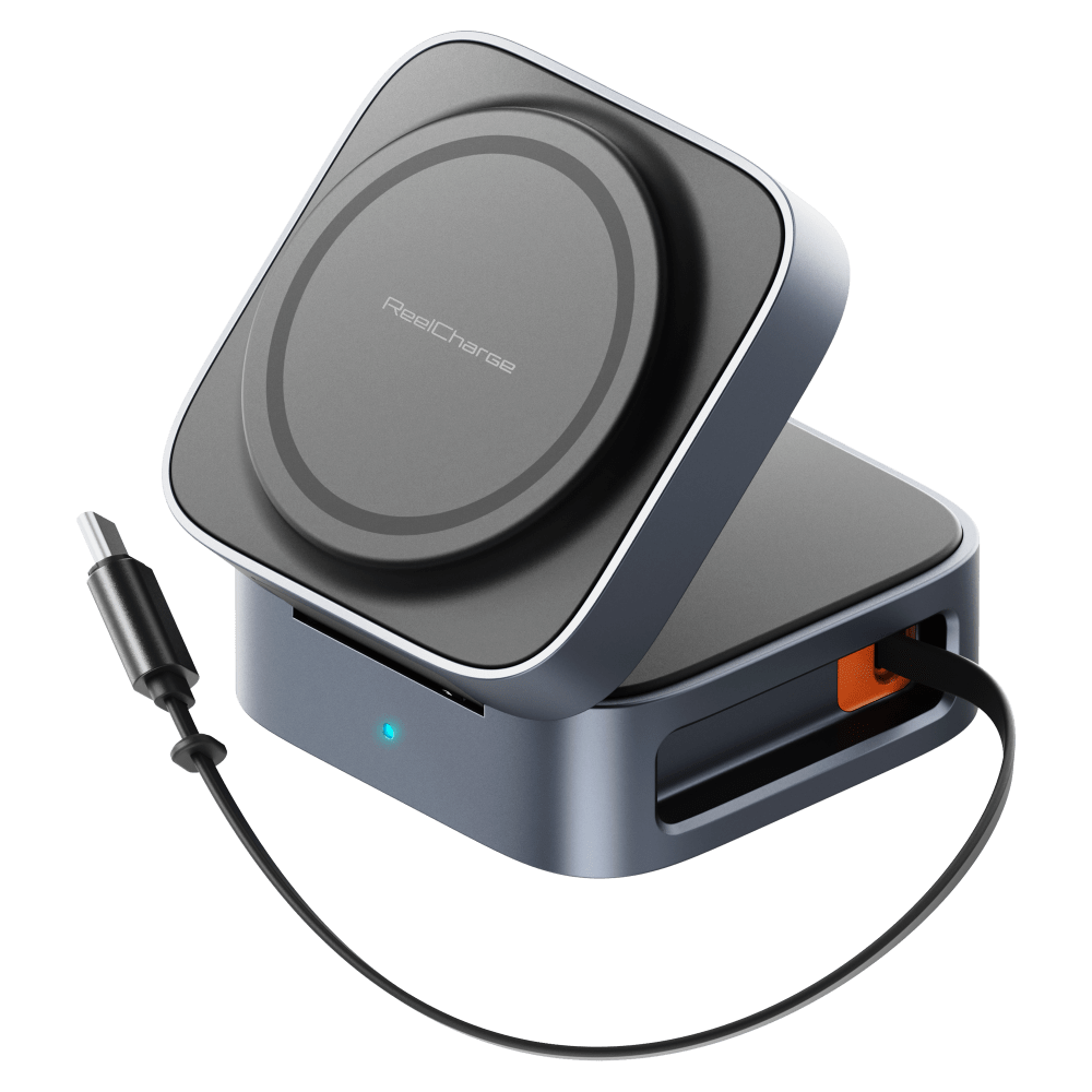 Wholesale cell phone accessory ReelCharge - 65W Wireless Charging Station with Universal Watch