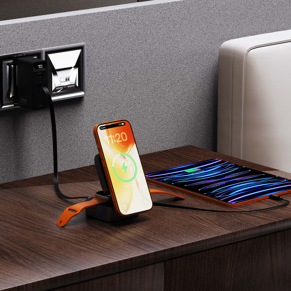 Wholesale cell phone accessory ReelCharge - 65W Wireless Charging Station with Universal Watch