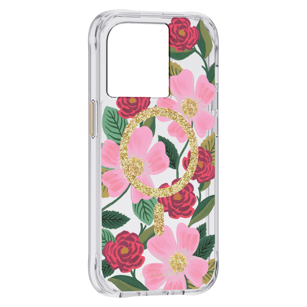 Wholesale cell phone accessory Rifle Paper Co - MagSafe Case for Apple iPhone 14 Pro - Rose