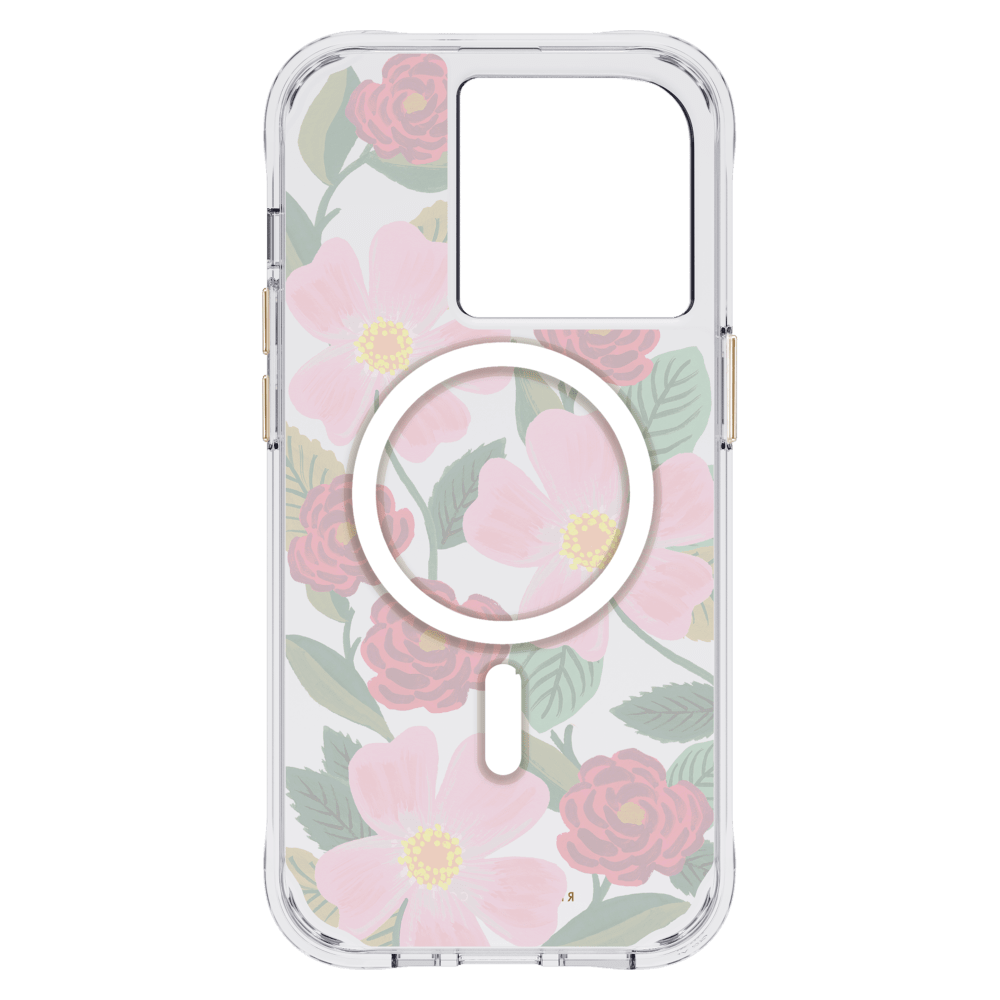 Wholesale cell phone accessory Rifle Paper Co - MagSafe Case for Apple iPhone 14 Pro - Rose