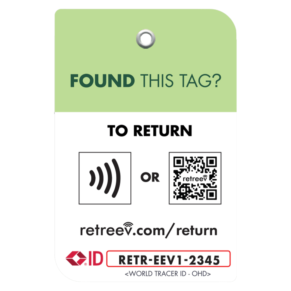 Wholesale cell phone accessory Retreev - Smart Tag - Green