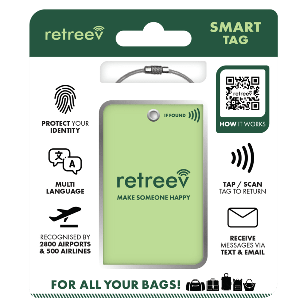 Wholesale cell phone accessory Retreev - Smart Tag - Green