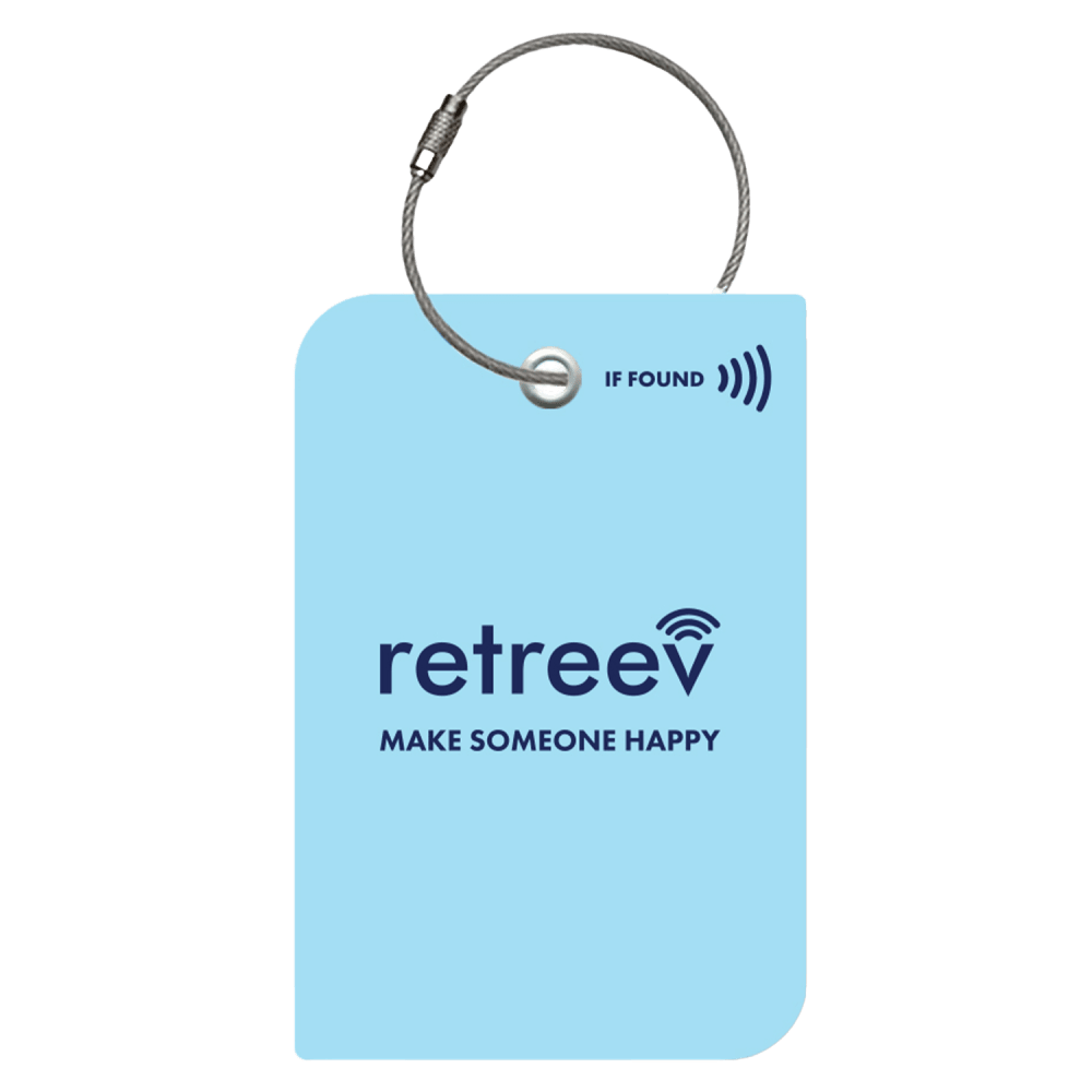 Wholesale cell phone accessory Retreev - Smart Tag - Pale Blue