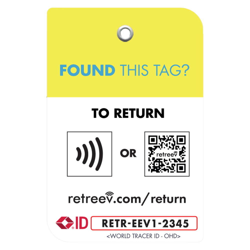 Wholesale cell phone accessory Retreev - Smart Tag - Yellow