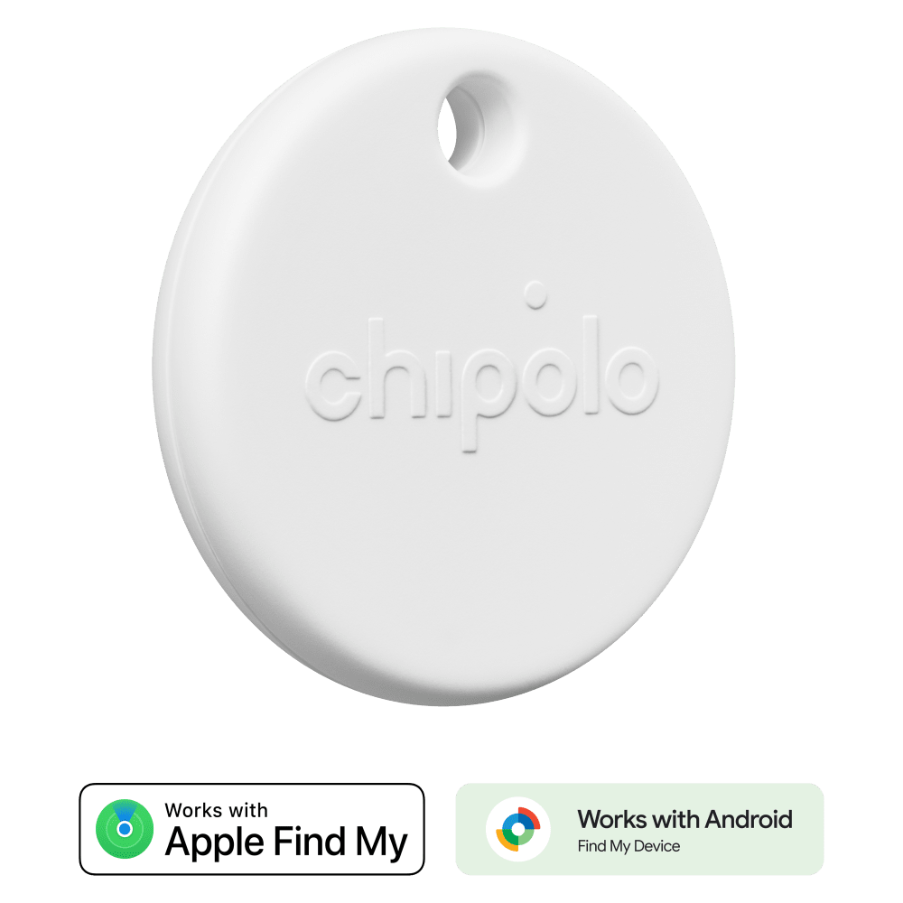Wholesale cell phone accessory Chipolo - POP Tracking Tag for Apple and Google Devices - White
