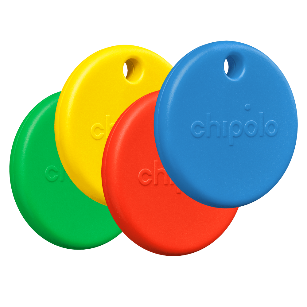 Wholesale cell phone accessory Chipolo - POP Tracking Tag (4 Pack) for Apple and Google Devices