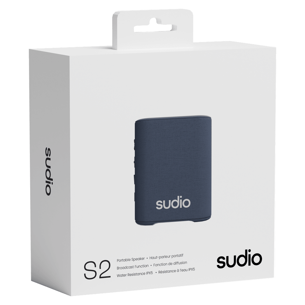 Wholesale cell phone accessory Sudio - S2 Mini Bluetooth Speaker - Blue