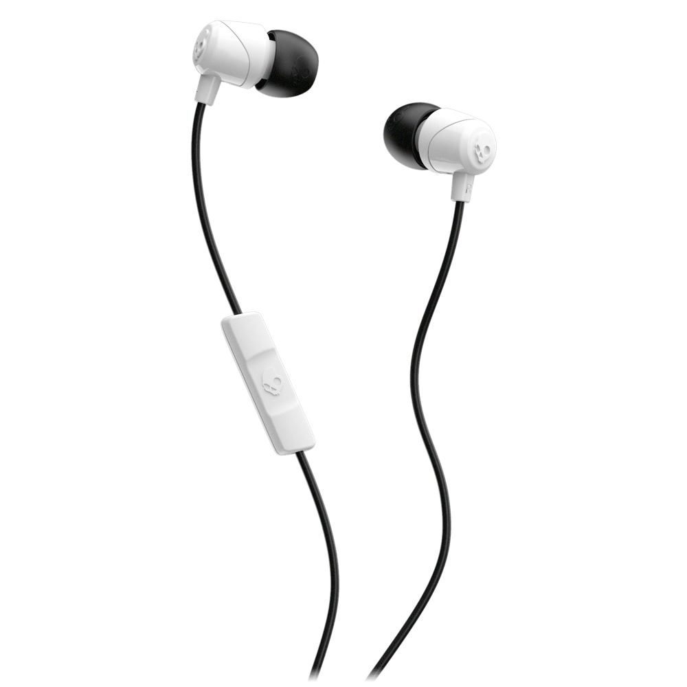 Wholesale cell phone accessory Skullcandy - Jib In Ear Wired Headphones - White and Black