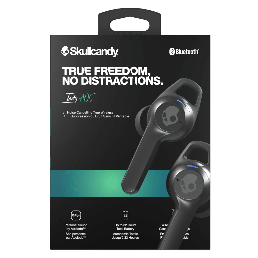 Wholesale cell phone accessory Skullcandy - Indy ANC True Wireless In Ear Headphones - Black