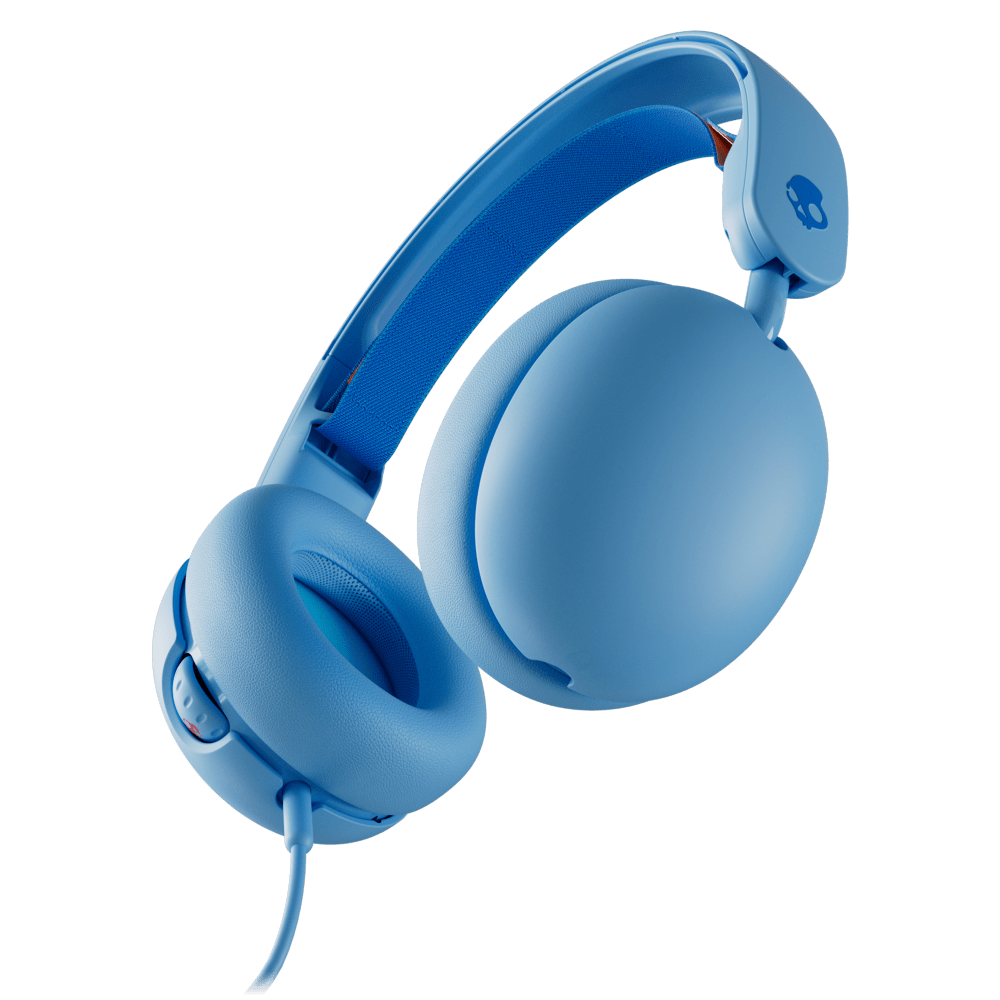 Wholesale cell phone accessory Skullcandy - Grom Kids Over Ear Wired Headphones - Surf Blue