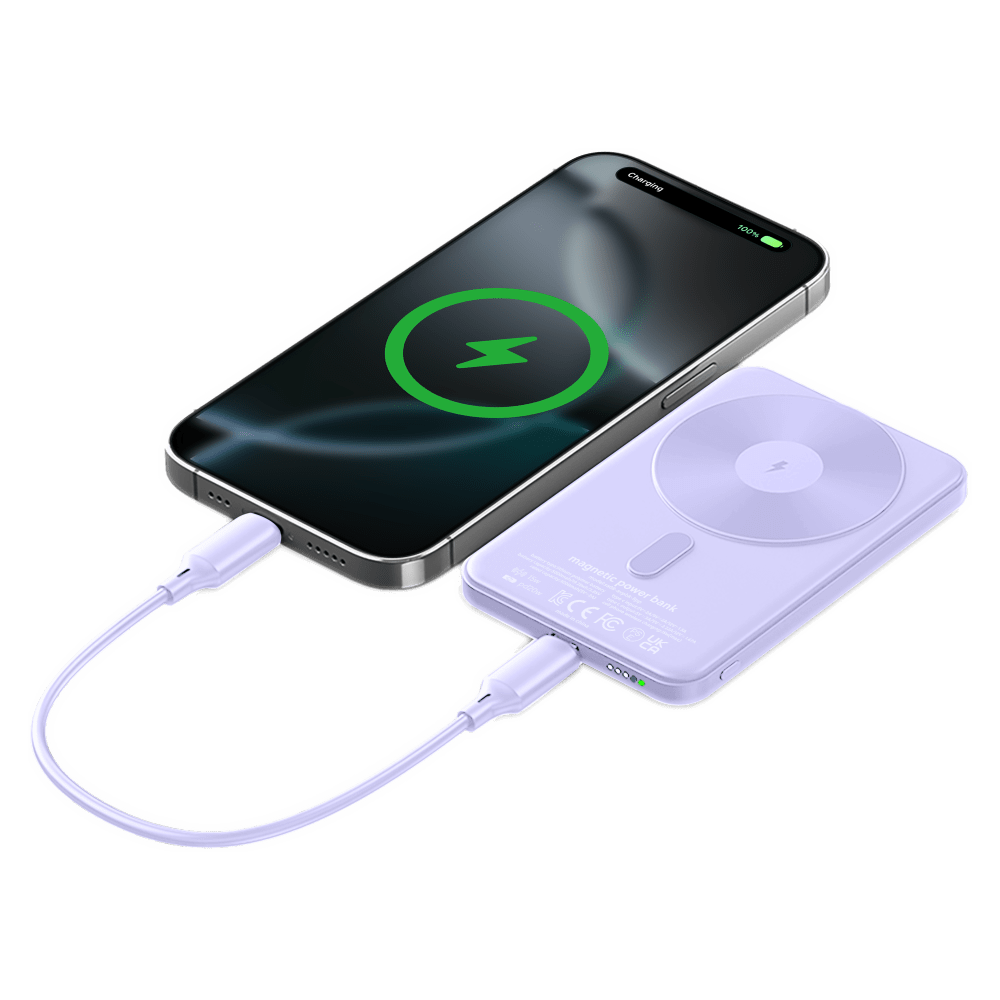 Wholesale cell phone accessory Avana - USB C 20W MagSafe Wireless Charging Power Bank 5,000