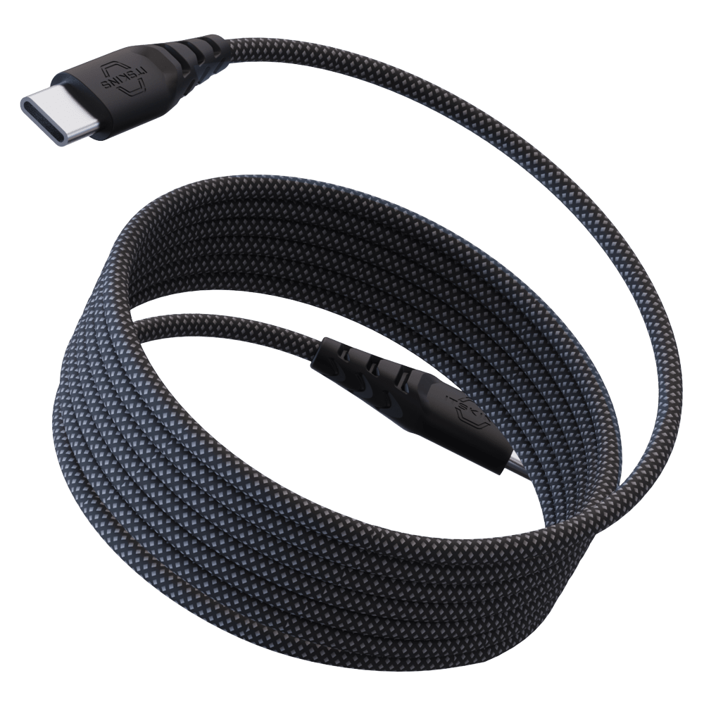 Wholesale cell phone accessory ITSKINS - Roam 100W USB C to USB C 2.0 Magnetic Cable 1.5m -