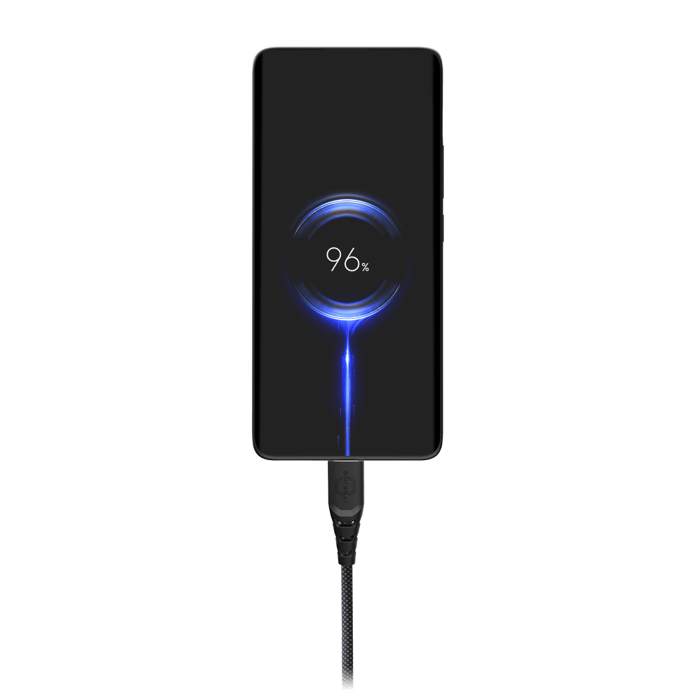 Wholesale cell phone accessory ITSKINS - Roam 100W USB C to USB C 2.0 Magnetic Cable 1.5m -