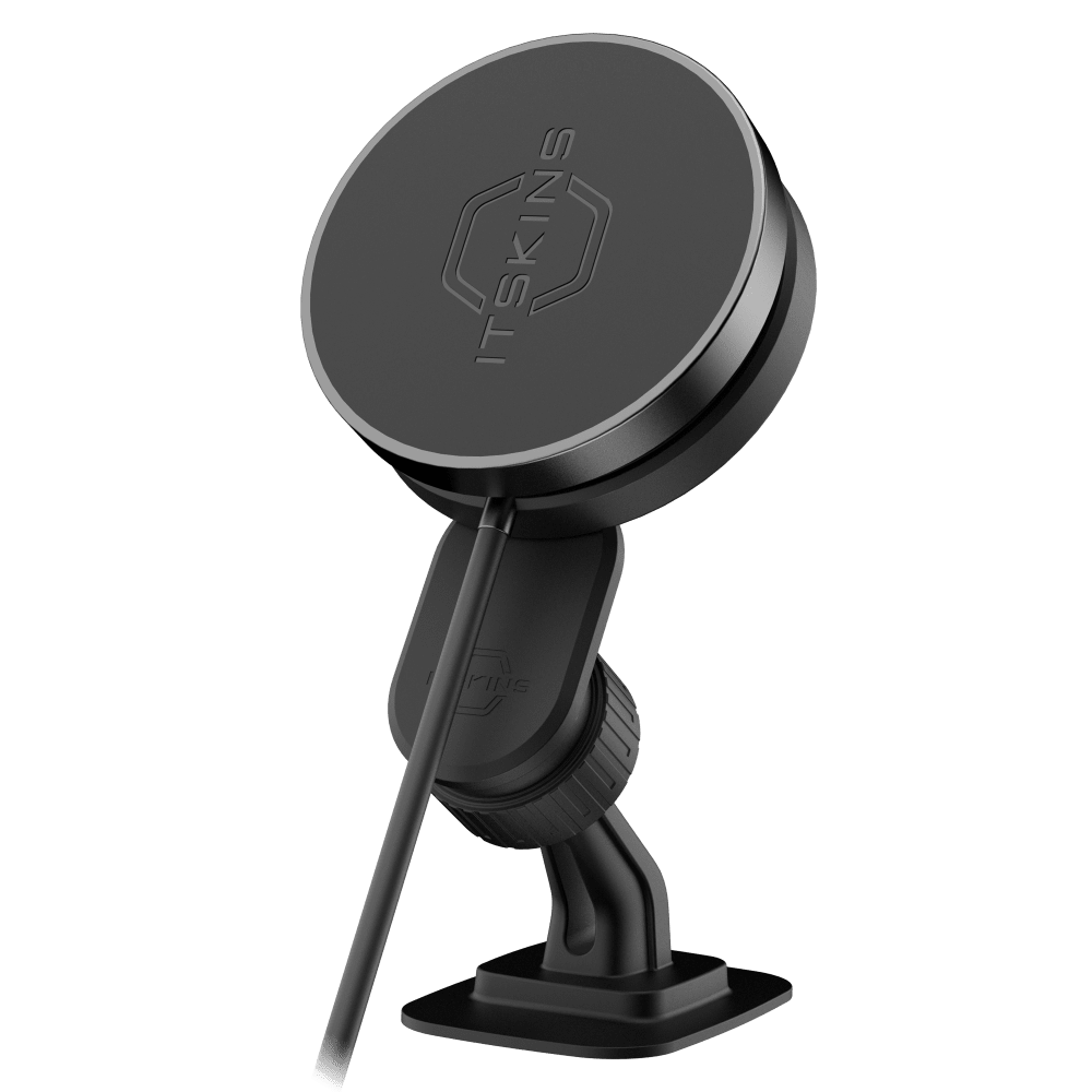 Wholesale cell phone accessory ITSKINS - Hexo Charge Qi2 Magnetic Wireless Charger - Black