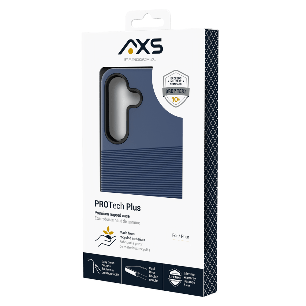 Wholesale cell phone accessory AXS - PROTech Plus Case for Samsung Galaxy S25 - Astral Blue