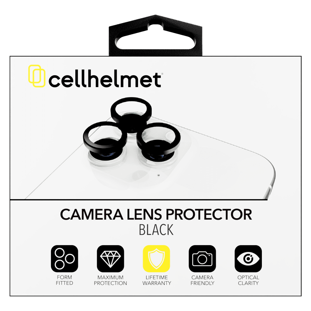 Wholesale cell phone accessory cellhelmet - Tempered Glass Camera Screen Protector (Individual