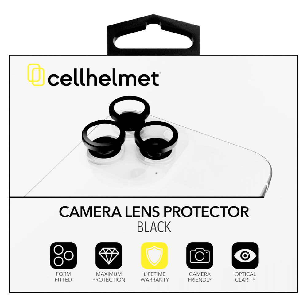 Wholesale cell phone accessory cellhelmet - Tempered Glass Camera Screen Protector (Individual