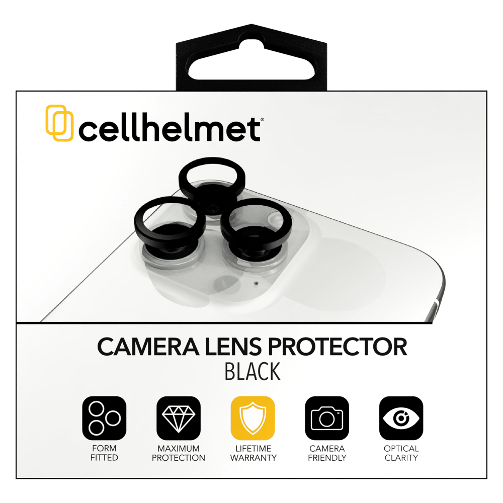 Wholesale cell phone accessory cellhelmet - Tempered Glass Camera Screen Protector (Individual