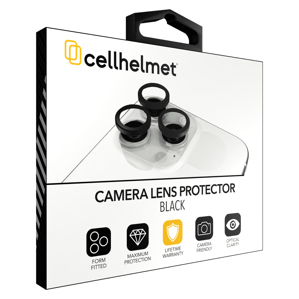 Wholesale cell phone accessory cellhelmet - Tempered Glass Camera Screen Protector (Individual
