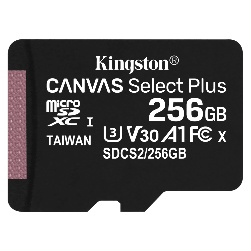 Wholesale cell phone accessory Kingston - microSDXC Canvas Select Plus 256GB Memory Card and