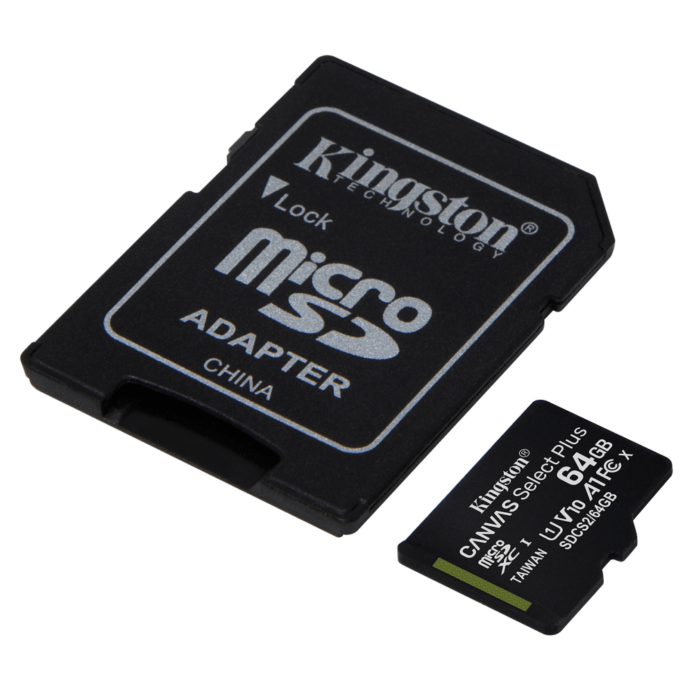 Wholesale cell phone accessory Kingston - microSDXC Canvas Select Plus 64GB Memory Card and