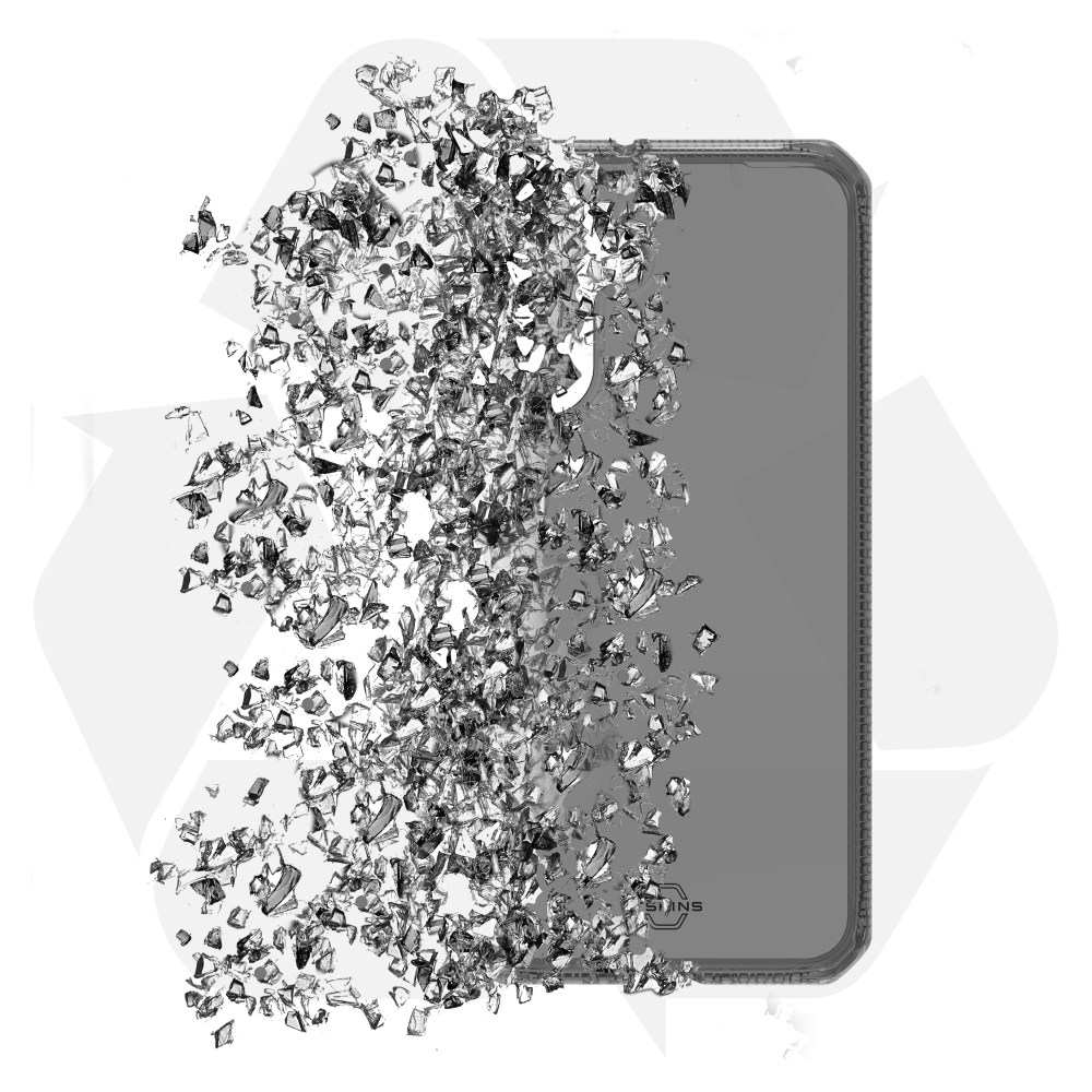 Wholesale cell phone accessory ITSKINS - Spectrum_R Clear Case for Samsung Galaxy A26 - Smoke