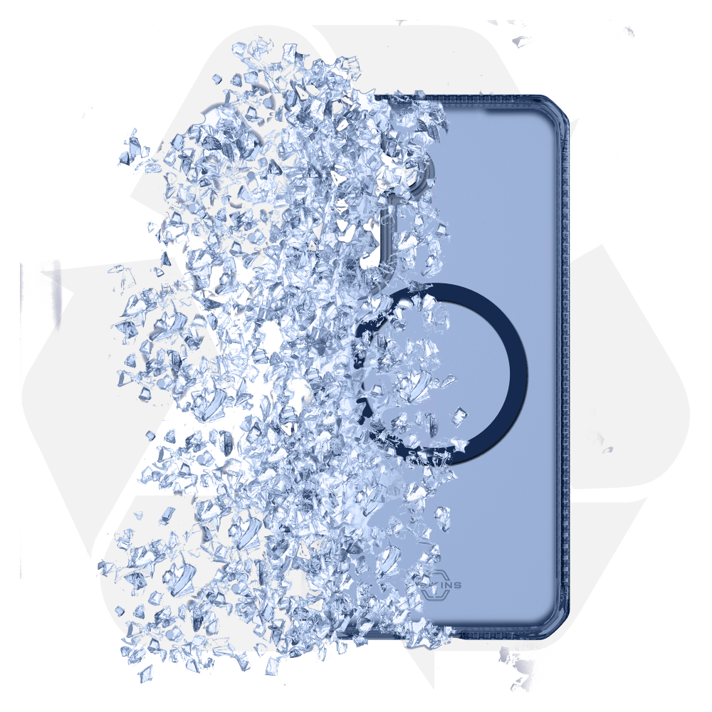 Wholesale cell phone accessory ITSKINS - Hybrid_R Vapor MagSafe Case for Samsung Galaxy S25