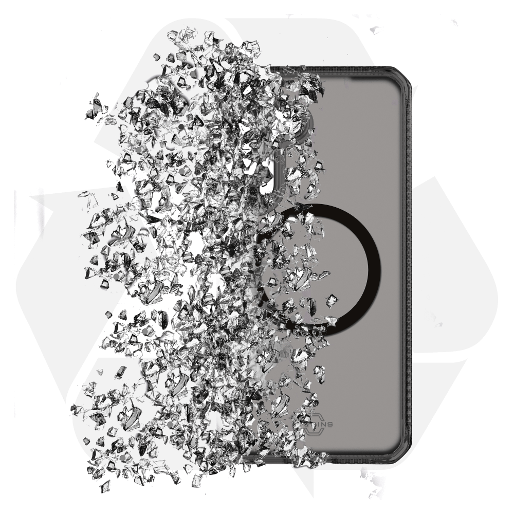 Wholesale cell phone accessory ITSKINS - Hybrid_R Vapor MagSafe Case for Samsung Galaxy S25