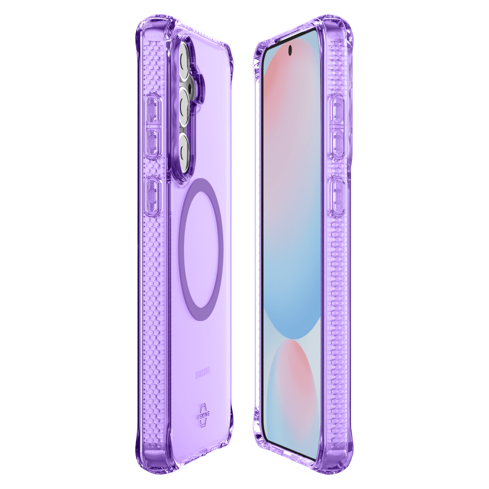 Wholesale cell phone accessory ITSKINS - Hybrid_R Clear MagSafe Case for Samsung Galaxy S25