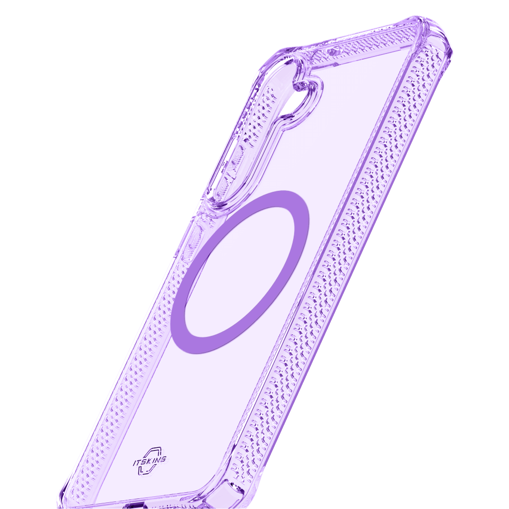 Wholesale cell phone accessory ITSKINS - Hybrid_R Clear MagSafe Case for Samsung Galaxy S25