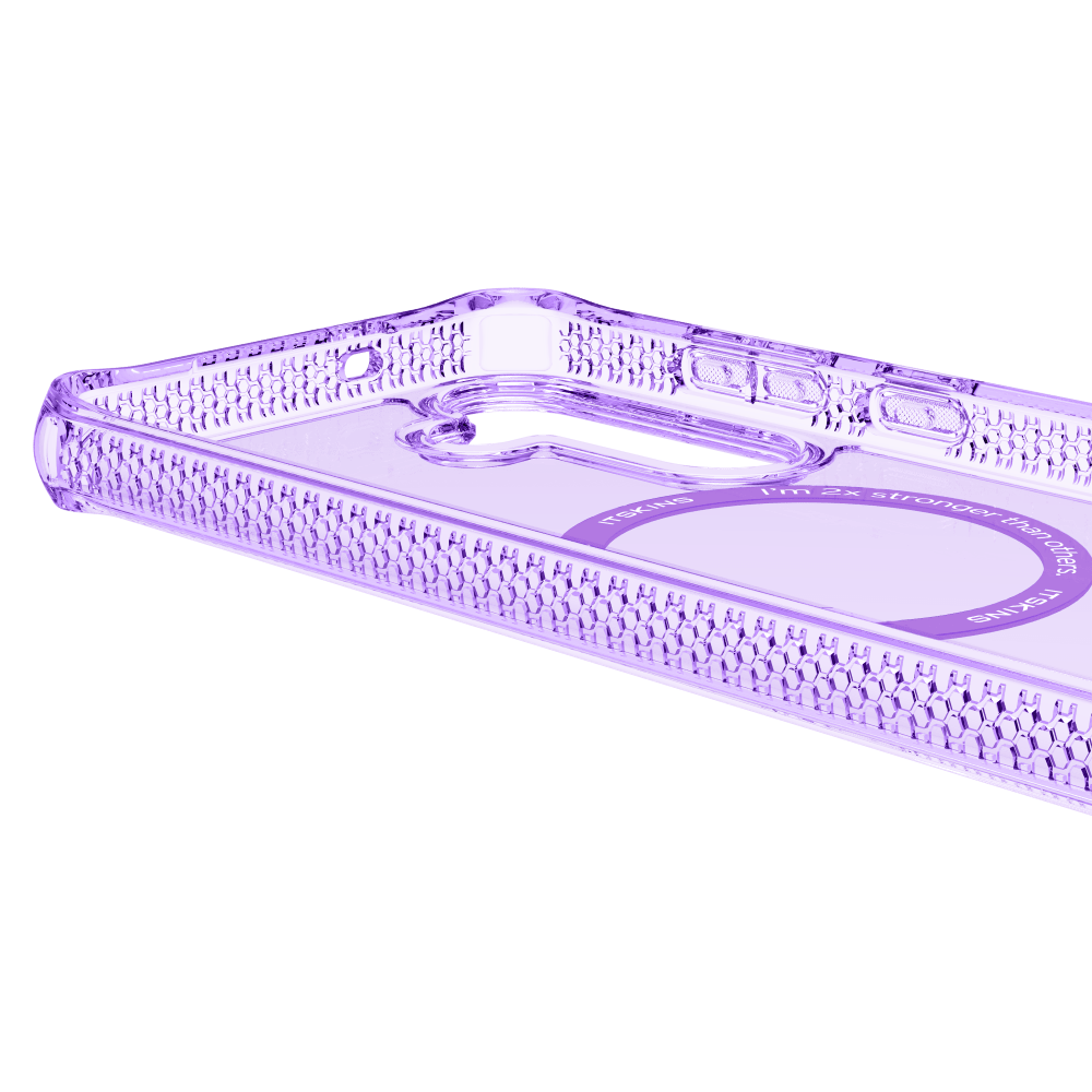 Wholesale cell phone accessory ITSKINS - Hybrid_R Clear MagSafe Case for Samsung Galaxy S25