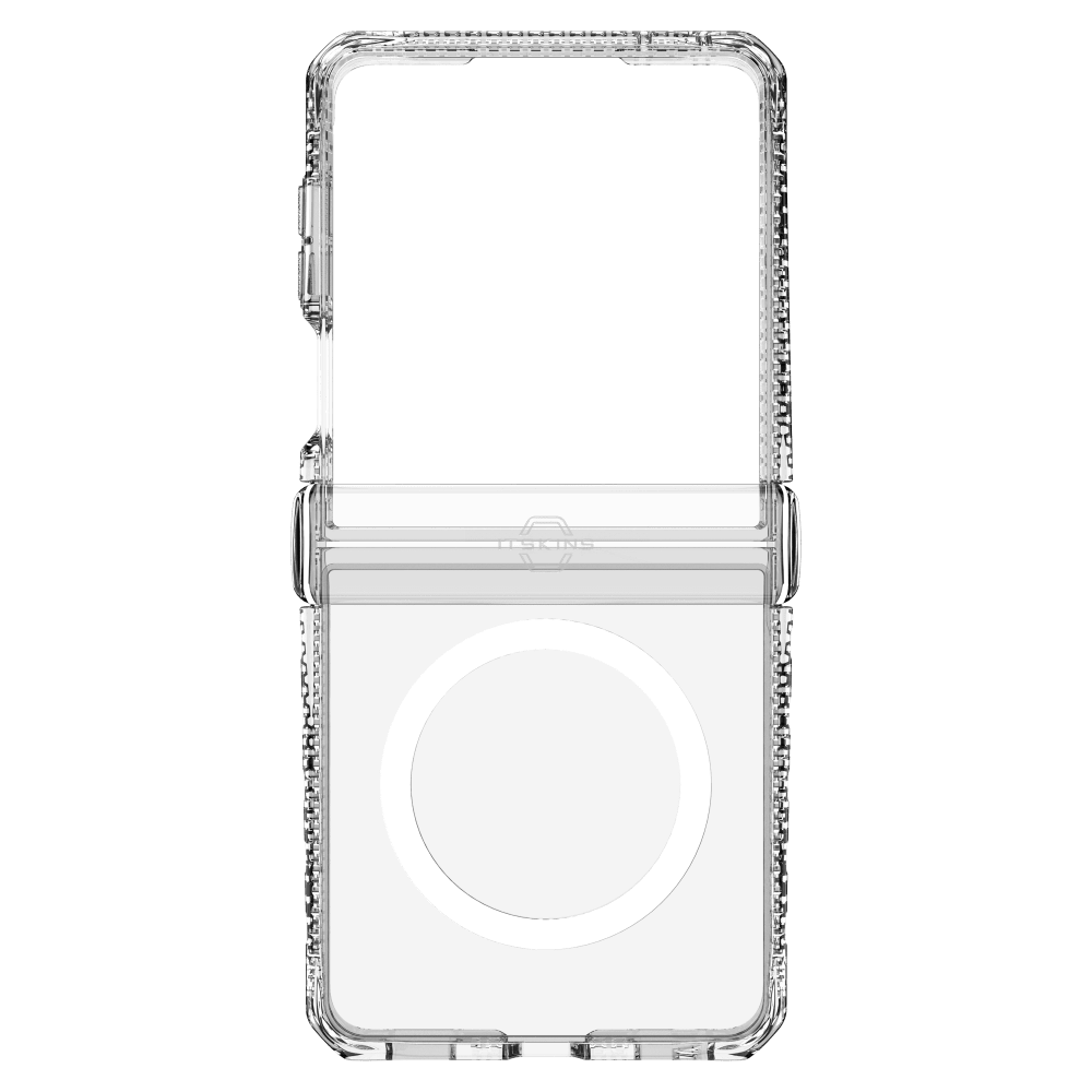Wholesale cell phone accessory ITSKINS - Hybrid Clear Hinge MagSafe Case for Samsung Galaxy