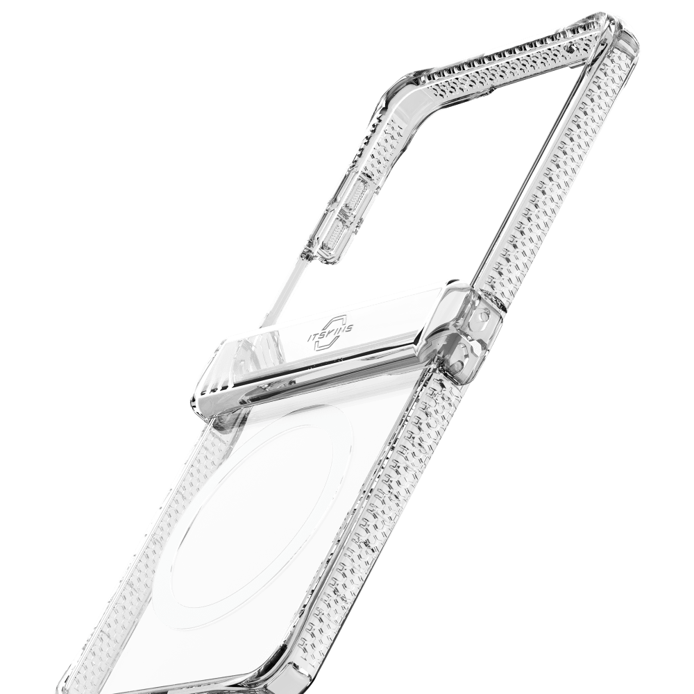 Wholesale cell phone accessory ITSKINS - Hybrid Clear Hinge MagSafe Case for Samsung Galaxy