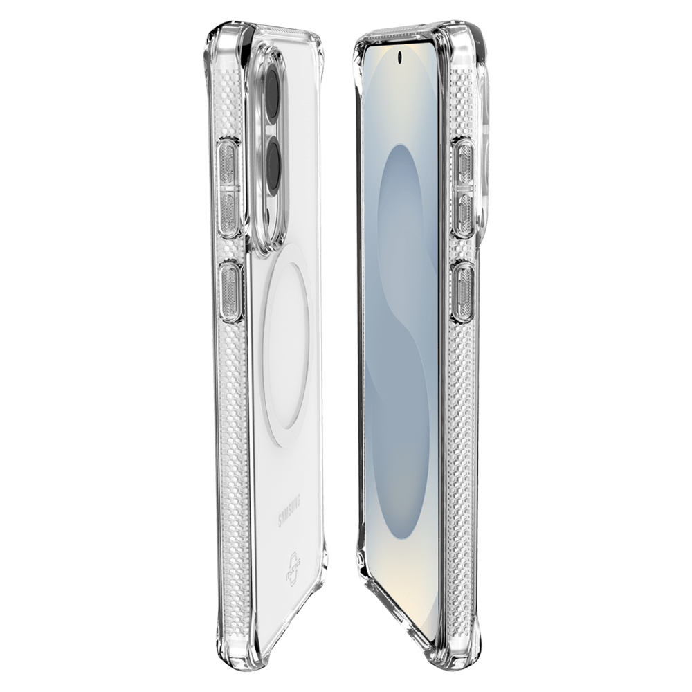 Wholesale cell phone accessory ITSKINS - Hybrid_R Clear MagSafe Case for Samsung Galaxy S25