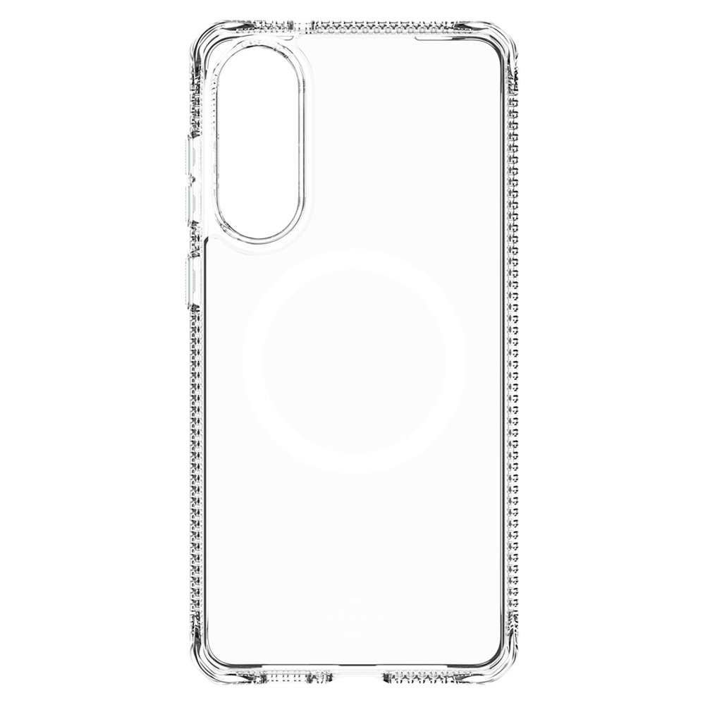Wholesale cell phone accessory ITSKINS - Hybrid_R Clear MagSafe Case for Samsung Galaxy S25